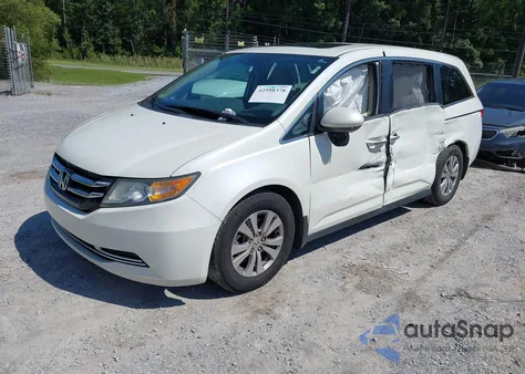 2016 Honda Odyssey Ex-L z USA, uszkodzony, nr VIN 5FNRL5H65GB167924